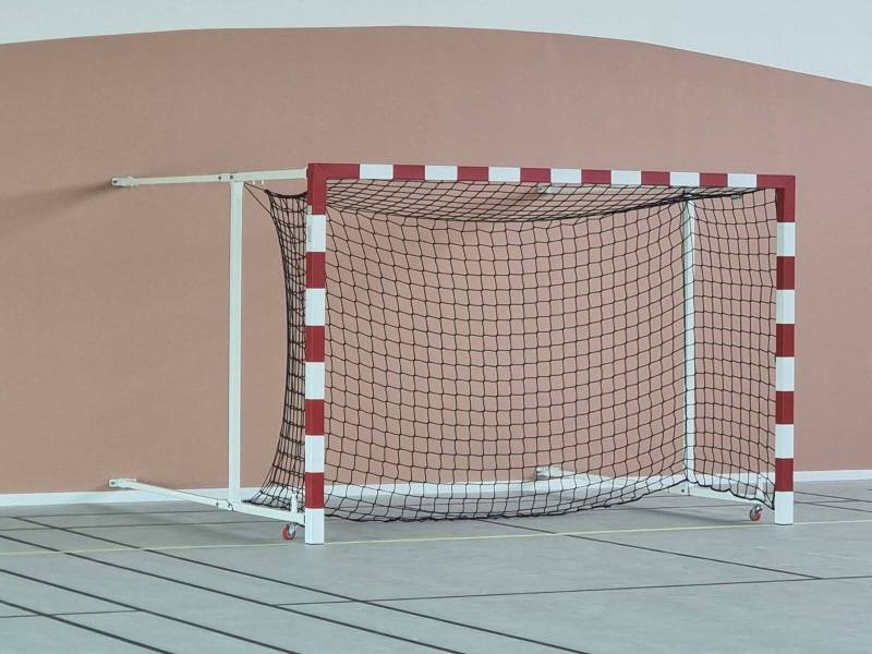 But de hand rabattable sur mesure permettant d'arriver pile sur la ligne de jeu