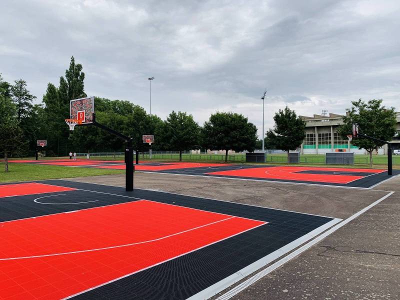 Création de terrain 3x3 entièrement personnalisé pour la commune de Roanne, Saint-Éienne (42)