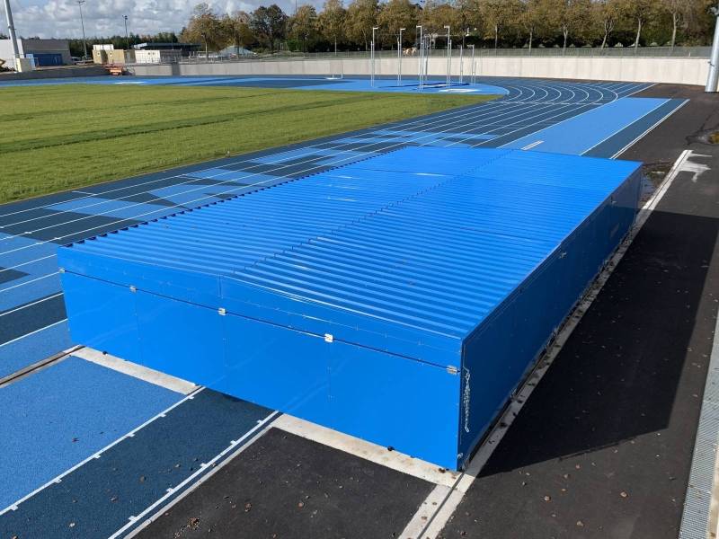 Garage pour sautoir personnalisable en couleur permettant de protéger votre sautoir